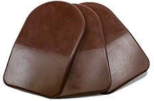 Men's 1/4" 3 Pack Leg Length Discrepancy Heel Lift 1/4, Brown