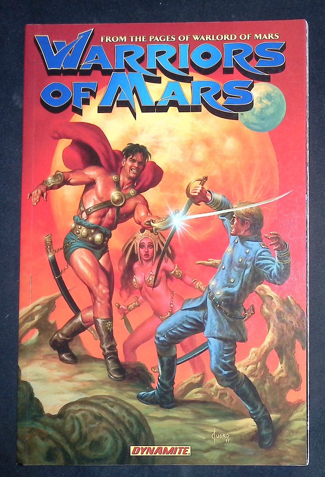 Warriors Of Mars Dynamite Comics Graphic Novel