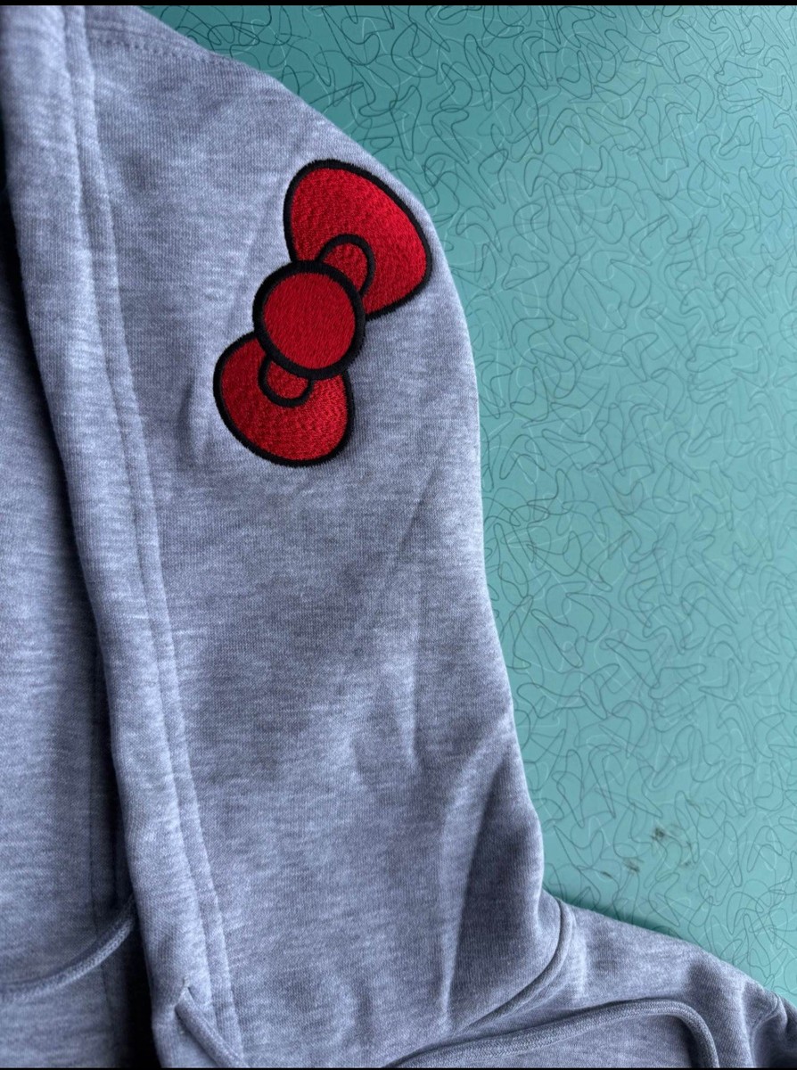 Los Angeles Dodgers Hello Kitty Gray Hoodie | eBay