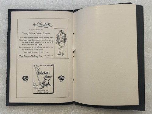 1909 Mechanic Arts High School Jahrbuch St. Paul MN Sportmannschaften Baseball Werbung - Bild 21 von 21