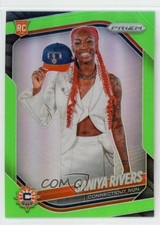 2025 Panini Prizm WNBA Variation Lime Green 190/225 Saniya Rivers Rookie RC 1pe9