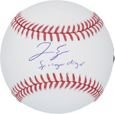 George Springer Toronto Blue Jays Signed Baseball with 