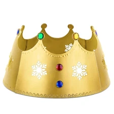 Metal Christmas Tree Collar Decorations 23Inch Gold Crown Christmas Tree Ring...