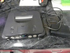 N64 CONSOLE NUS - 001 USA WITH POWER CABLE NO AV CABLE TESTED