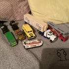 Vintage Matchbox And Corgi Die cast Lorries Cars job lot