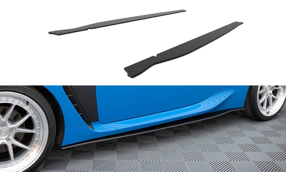 Rajouts des bas de caisse V.1 en ABS pour une meilleure ligne de Subaru BRZ