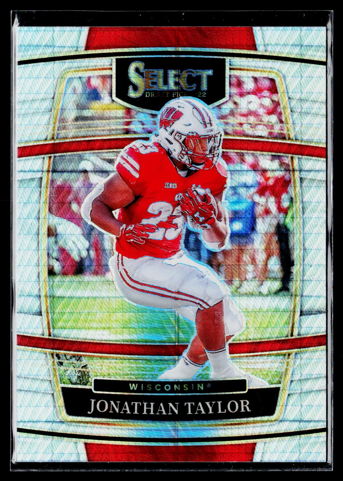 2022 Panini Select Draft Picks #95 Jonathan Taylor Hyper Prizm