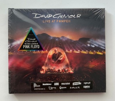 David Gilmour Live at Pompeii CD Nowa W Folii Pink Floyd Koncert Oryginał