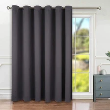 Fashion Sliding Door Curtain 120 X 96 Inches, Wide Thermal Blackout Curtains ...
