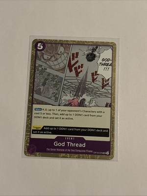 God Thread (One Piece) Event   OP10-079   Premium Booster Vol. 2 Pirate Foil