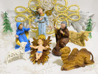 Vintage Italy Shatterproof Nativity Figurines — photo 1