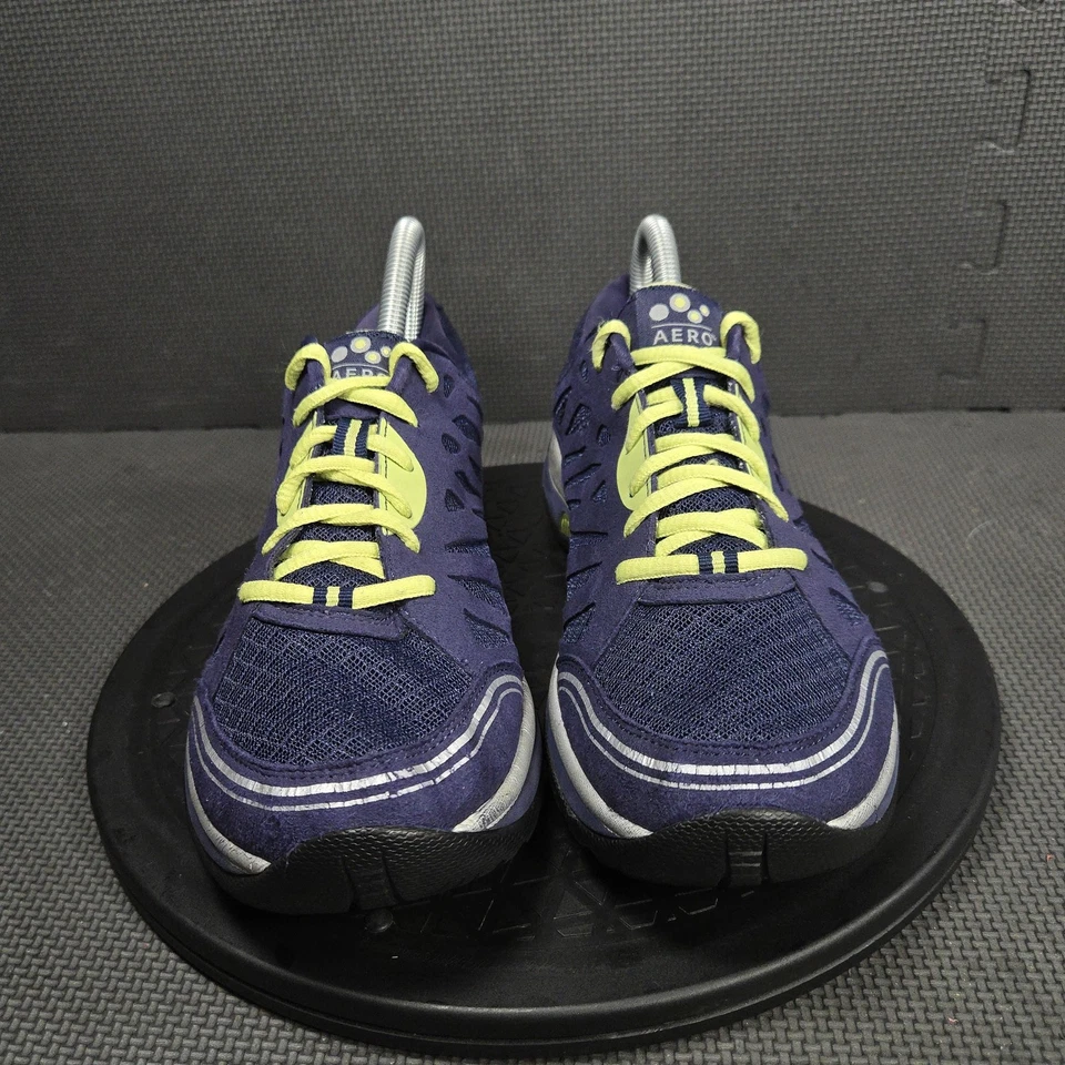 Zapatos Abeo Mujer Talla 9 Indigo Lima Azaleh Malla Atlético Vibram AEROsystem Foto 2 de 4