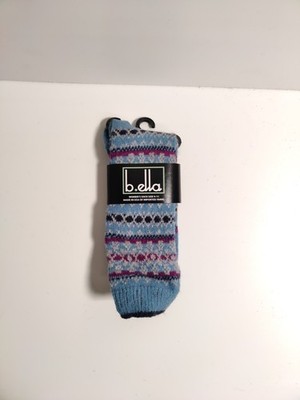 b.ella - Woman's socks -multi color- Cashmere blend - Made in USA **C6**
