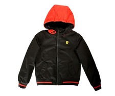 Scuderia Ferrari Boy Recycled Satin Bomber Track Jacket 9/10 Years