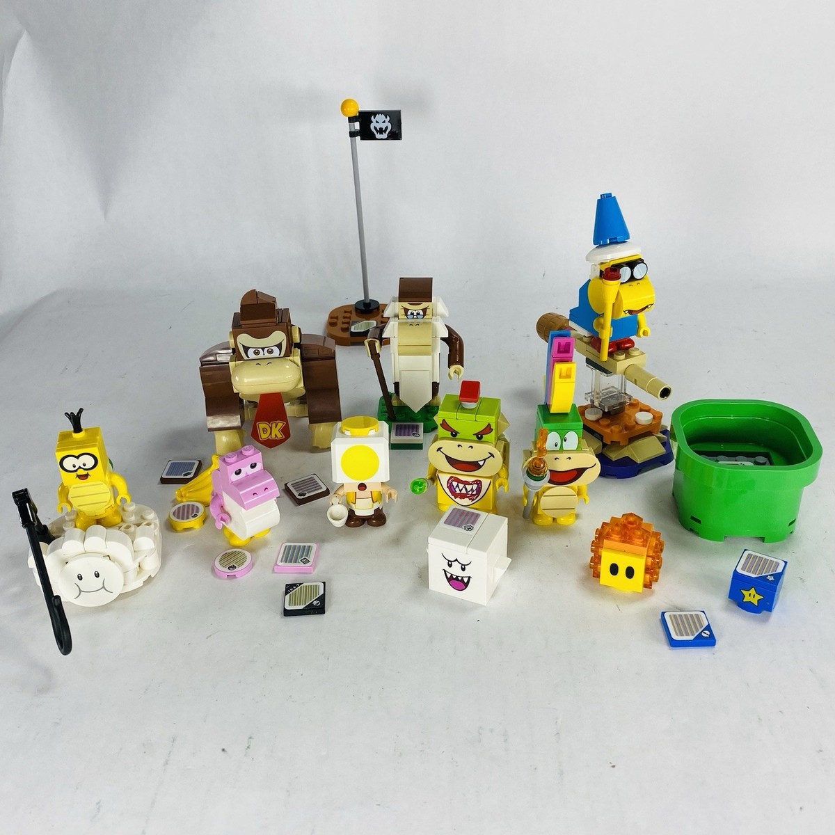 New! Lot of Lego Super Mario Buildable Figures Donkey Kong Boo