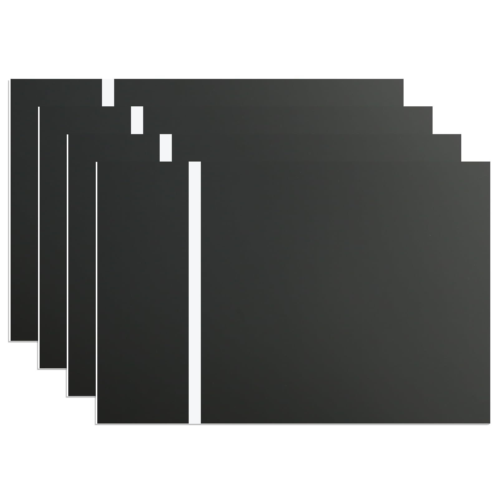 Feuille acrylique pour gravure au laser 4pcs transparentes et résistantes aux UV