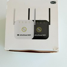 ULTRAXTEND Wifi BOOSTER Repeater EXTENDER  Easy Plug-In Installation