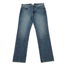 $175 Sid Mashburn Slim Straight Jeans 35x32 Made in USA