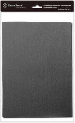Silverstone SST-SF01 - Dämmungsmatte Für PC Gehäuse Noise Absorber Silent Foam, 