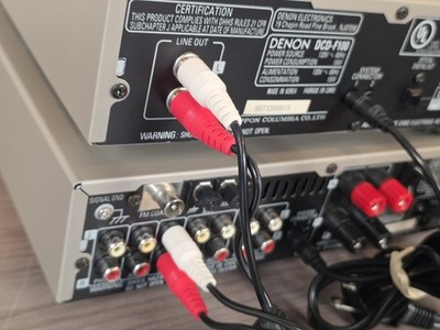 ラジオ・コンポ DENON DCD-F100 DRA-F100 Denon DRA-F100 Integrated Amplifier + DCD-F100 CD Player + Remote