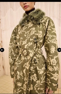 NWT: Ulla Johnson Coat Size S. Brand New. High Fashion Look With Function.