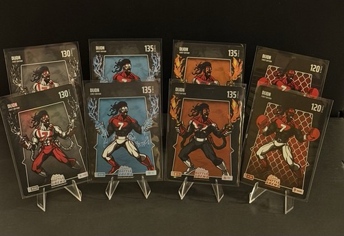 2026 Bo Jackson Battle Arena -Dijon- Bijan Robinson -Battlefoil & Paper Set
