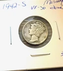 1942-S 10C Mercury Dime. Super nice for your collection.