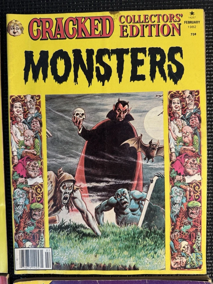 Cracked Magazine Lot Of 6. Monsters, Star Wars, Collectors Edition, 70’s, 80’s - Image 4 of 4