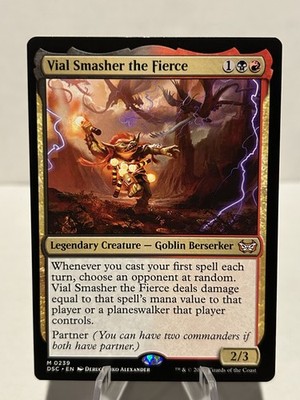 Vial Smasher the Fierce 239 M Commander: Duskmourn: House of Horror NM MTG
