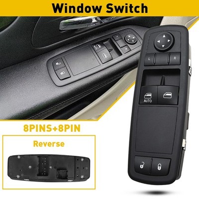 Master Power Window Switch Control Front Left For Dodge 2013-2015 Grand Caravan