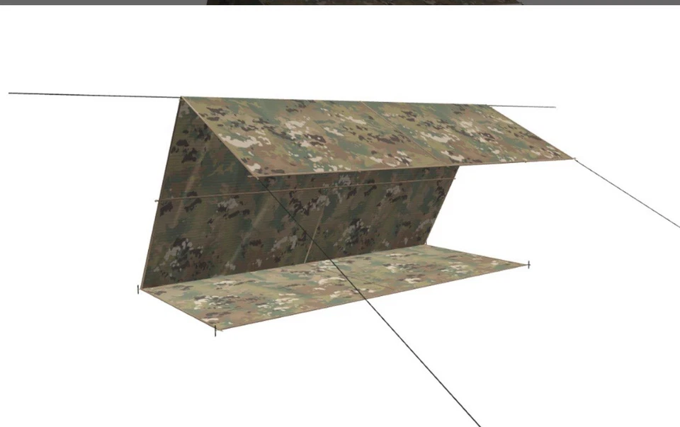 Tienda de campaña Litefighter Commando OCP camuflaje, 120x120 pulgadas, CD1100- OCP Foto 4 de 4