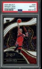 2023-24 Select Gradey Dick White Disco /75 RC #287 PSA 10