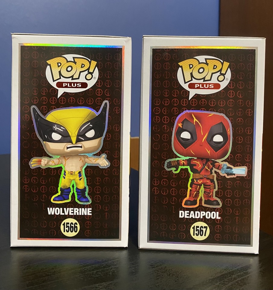 Pop Plus! Exclusive Deadpool Time Ripper & Wolverine Time Ripper | eBay