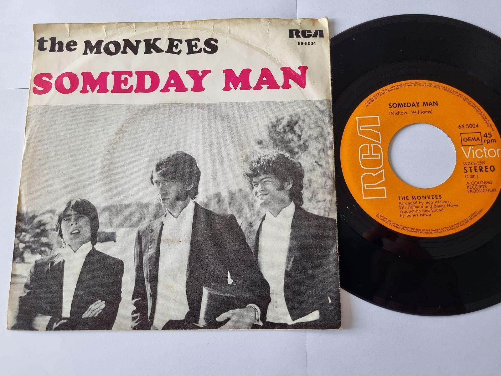 7"" Single The Monkees - Someday man Vinyl Germany