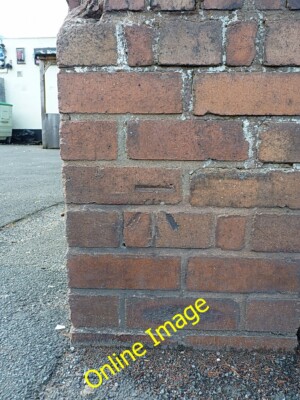 Photo 6x4 OS benchmark - Wrockwardine Wood, New Road Donnington Wood An O c2014