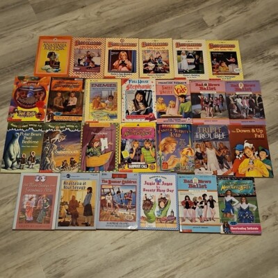 Vtg Chapter Books Lot 26 Babysitters Club Mary Kate Full House Mystery Paperback