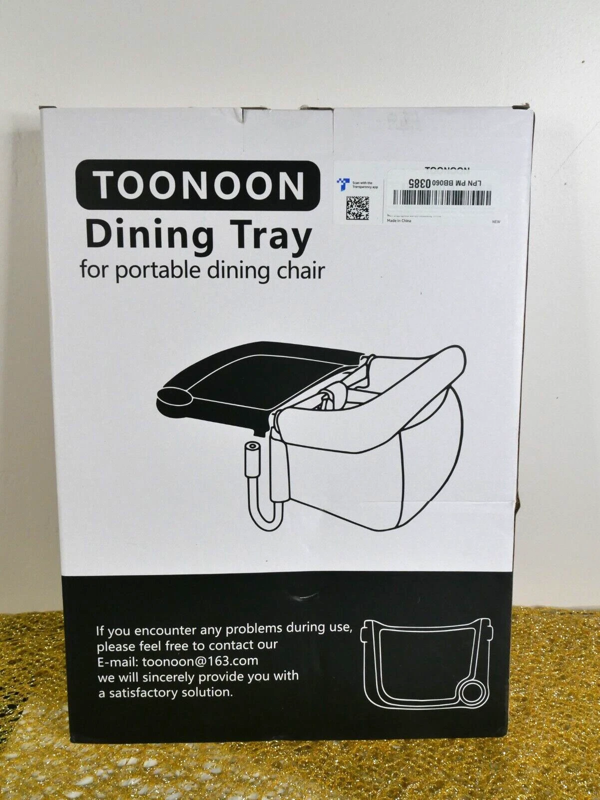 Fast Dining Tray, Indispensable Accessory for Hook on High Chair- Make Meal Easy
