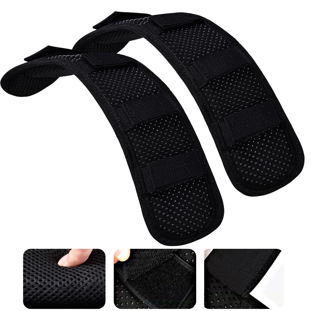 2-Pack Universal Shoulder Pad with Ultra Thick Cushion for Bag Luggage Bag Cr...