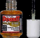 DeoxIT® Gold, G100L liquid 7.4ml 100% solution, Brush Applicator - single item