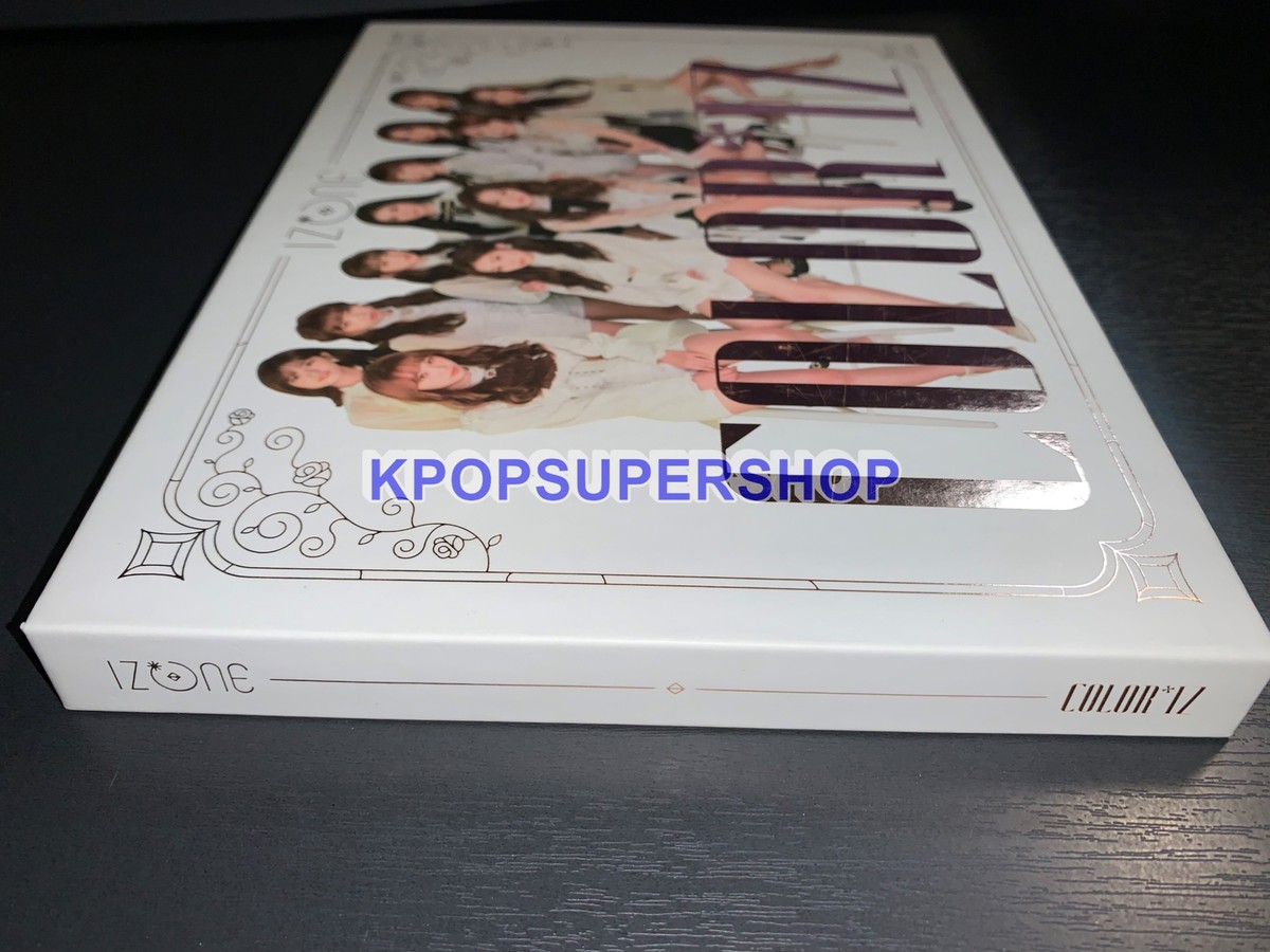 IZ*ONE 1st Mini Album Color*IZ CD Minju + Unit Photocards Rare