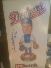 paul loduca signed bobblehead autographed bobble head auto lo duca dodgers