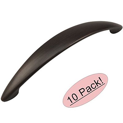 *10 Pack* Cosmas Cabinet Hardware Oil Rubbed Bronze Handles Pulls #6003-128ORB