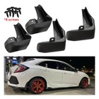 Guard Mud Flap Mudguard For 17-21 Honda Civic Hatchback 10th Gen Car Accessories