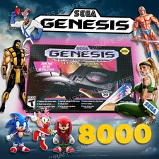 SEGA GENESIS Mini By SEGA Game Console 30 Years Anniversary 2019 Edition - 8000