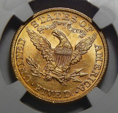 1881 NGC MS65 $5 LIBERTY HEAD GOLD | eBay