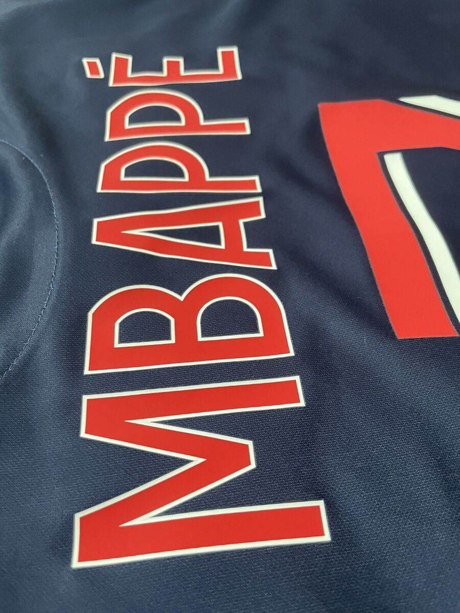 2020/21 PSG Home Jersey #7 Mbappe Small Nike Paris Saint 2020/21 PSG Home Jersey #7 Mbappe Small Nike Paris Saint