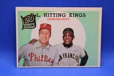 2020 Topps Heritage 20 Giants Seasons Gold Stamp SSP 1959 NL Hitting Kings Mays