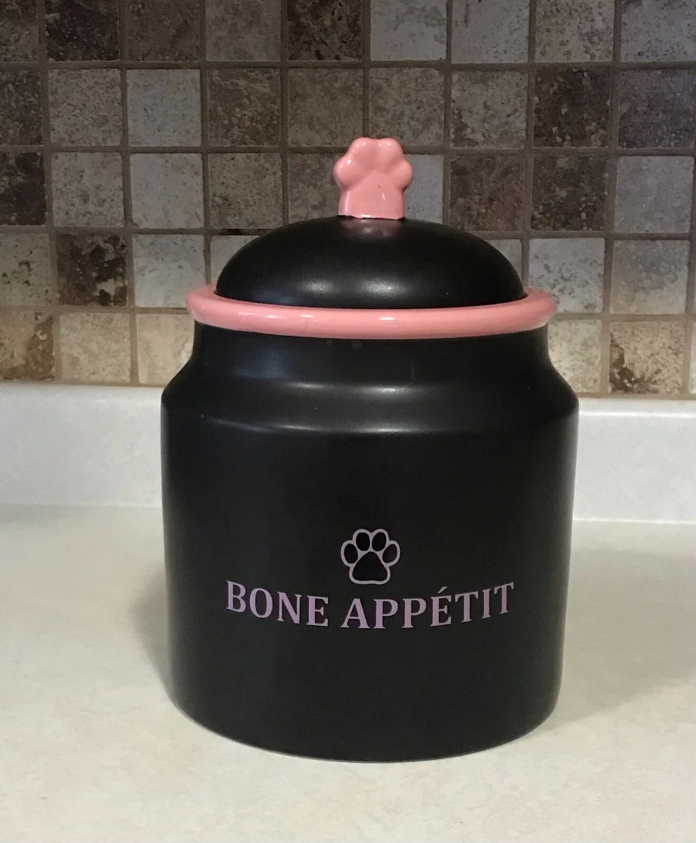 Pink dog treat clearance jar