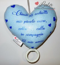Carillon Stella Nome Dedica Personalizzata Regalo Baby Shower Battesimo Nascita