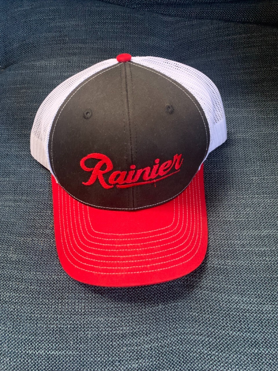 Rainier Beer Trucker Hat LONGMIRE EXCLUSIVE eBay